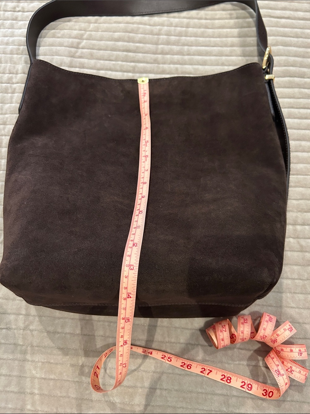 Madewell Suede Bucket Bag - Picture 10 of 14